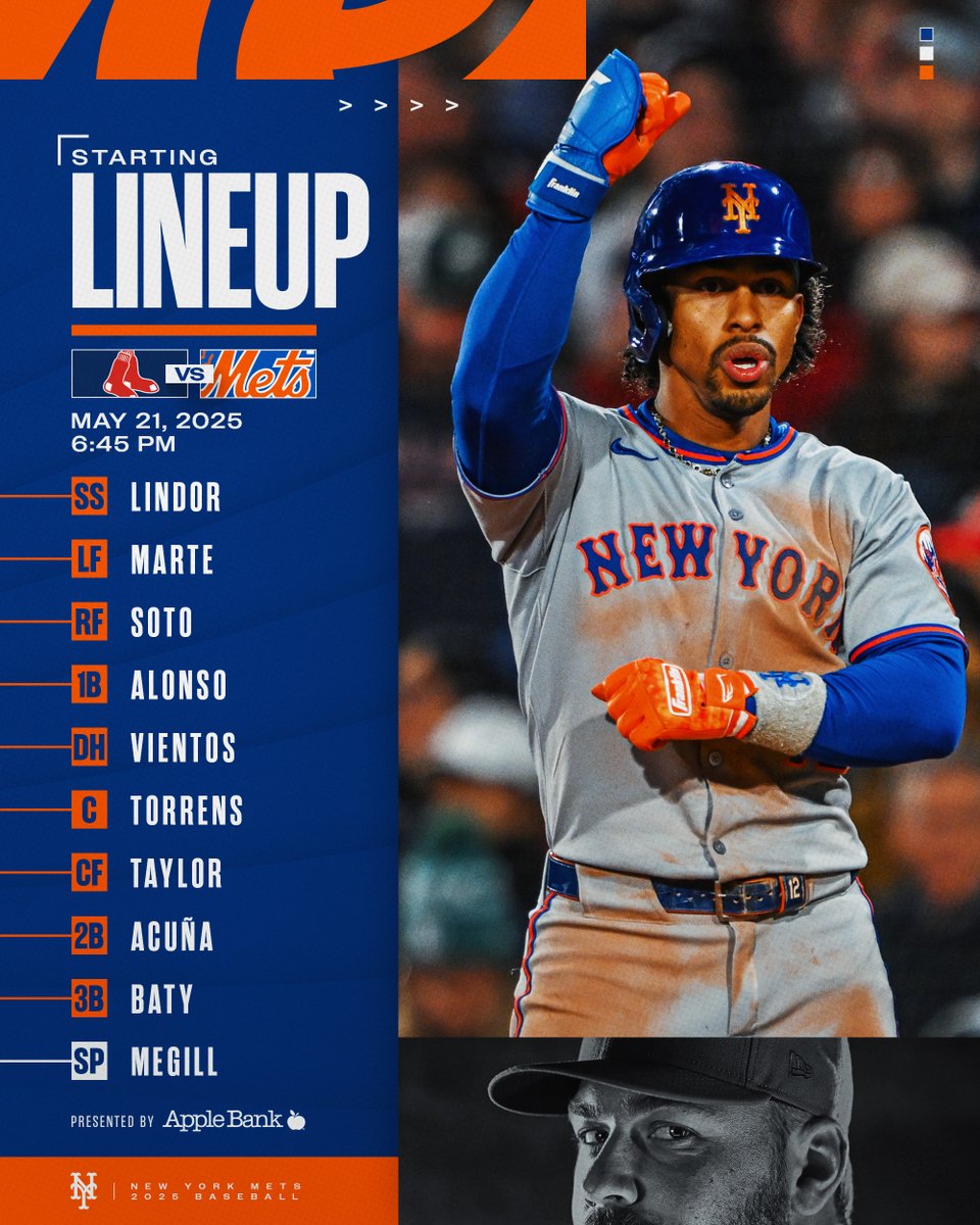 Wednesday's lineup. #LGM