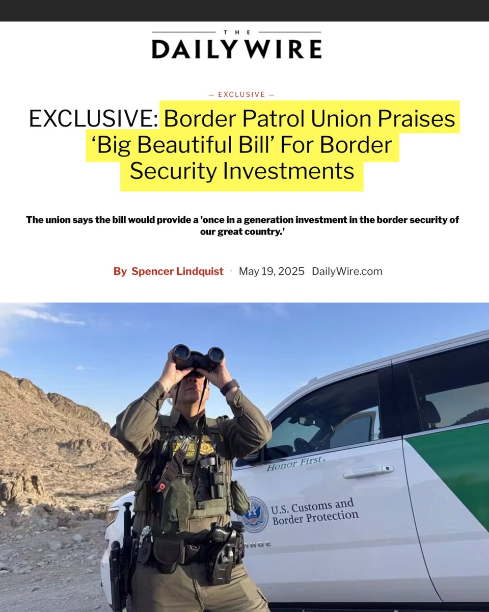 The White House (@whitehouse) on Twitter photo EXCLUSIVE <a href="/realDailyWire/">Daily Wire</a>: 'The union says the bill would provide a 'once in a generation investment in the border security of our great country.' 🔥 EXCLUSIVE <a href="/realDailyWire/">Daily Wire</a>: 'The union says the bill would provide a 'once in a generation investment in the border security of our great country.' 🔥