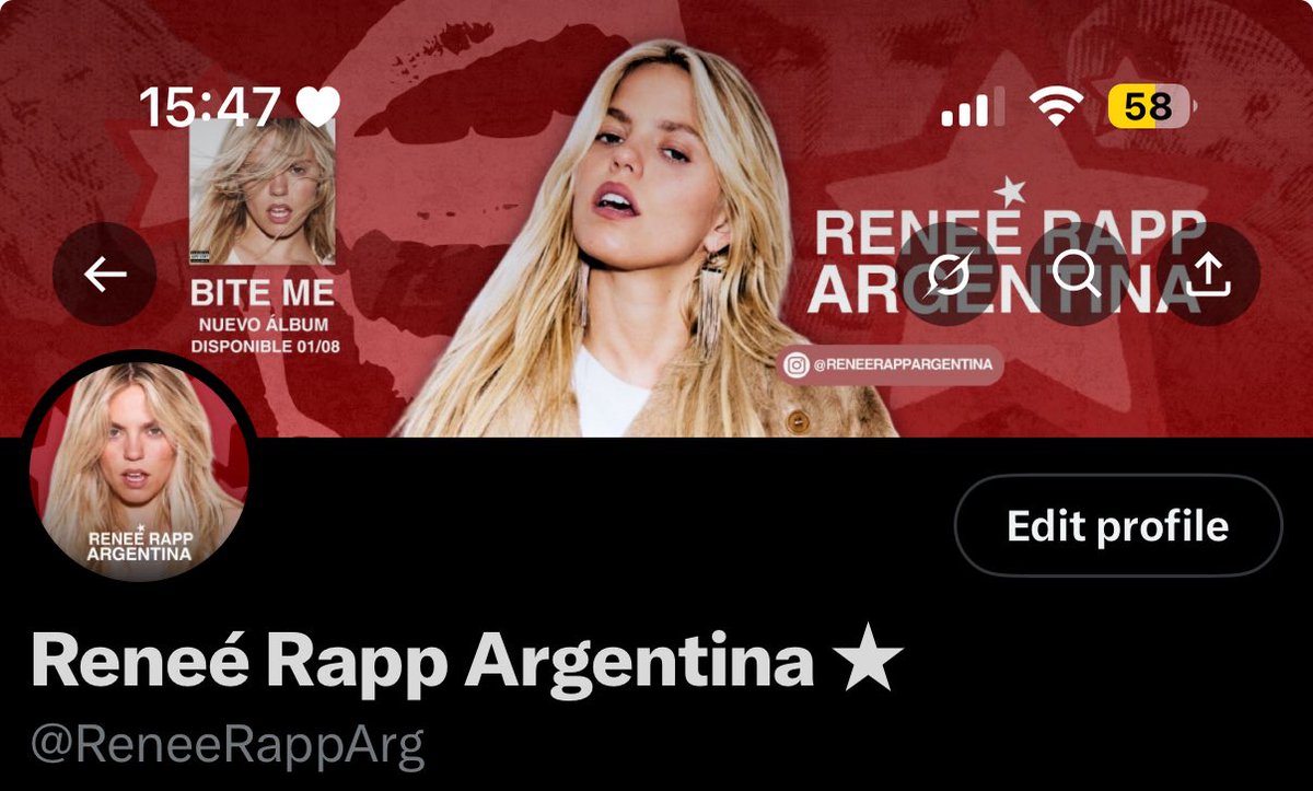 Reneé Rapp Argentina ★ tweet media