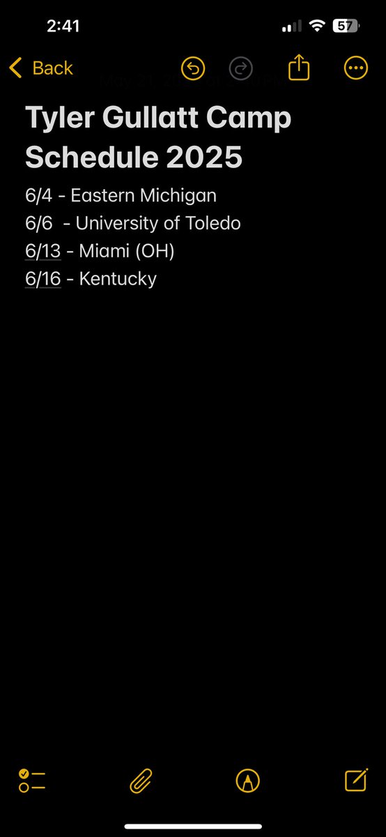 2025 Camp Schedule 
Thank you to all who reached out! 🙏
<a href="/cobrown58/">cornell brown</a> 
<a href="/CoachBenNeedham/">Ben Needham</a> 
<a href="/ToledoQBs/">Robert Weiner</a> 
<a href="/CoachTarpey/">Ben Tarpey</a> 
<a href="/ColtArthur/">Coach Arthur</a> 
<a href="/vincemarrow/">CoachMarrow</a>