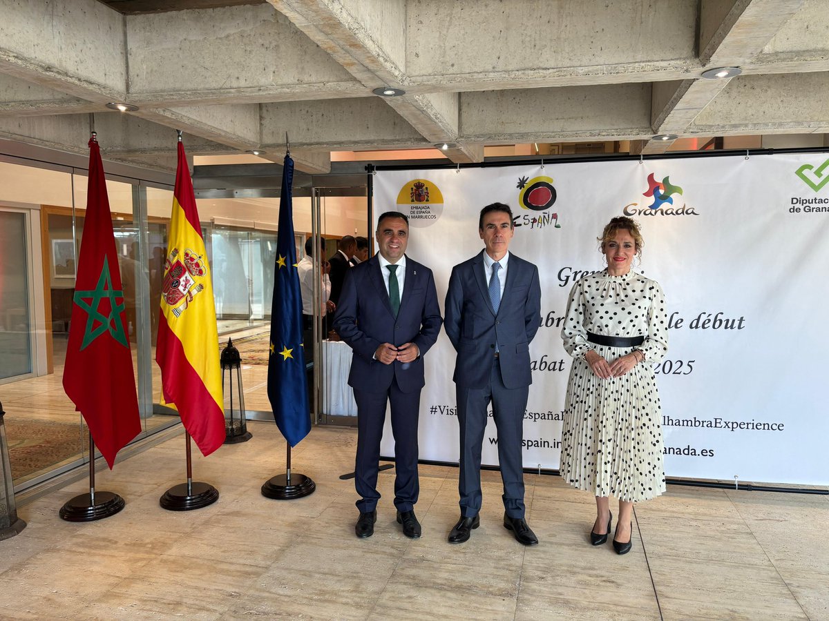 🫱🏻‍🫲🏽🇲🇦Encabezamos hoy una acción promocional en Rabat 

✅Encuentro en la Embajada de España con compañías aéreas y navieras, empresarios y periodistas con el que buscamos nuevas sinergias para potenciar el comercio y aumentar los flujos turísticos

#GranadaLlenaDeVida