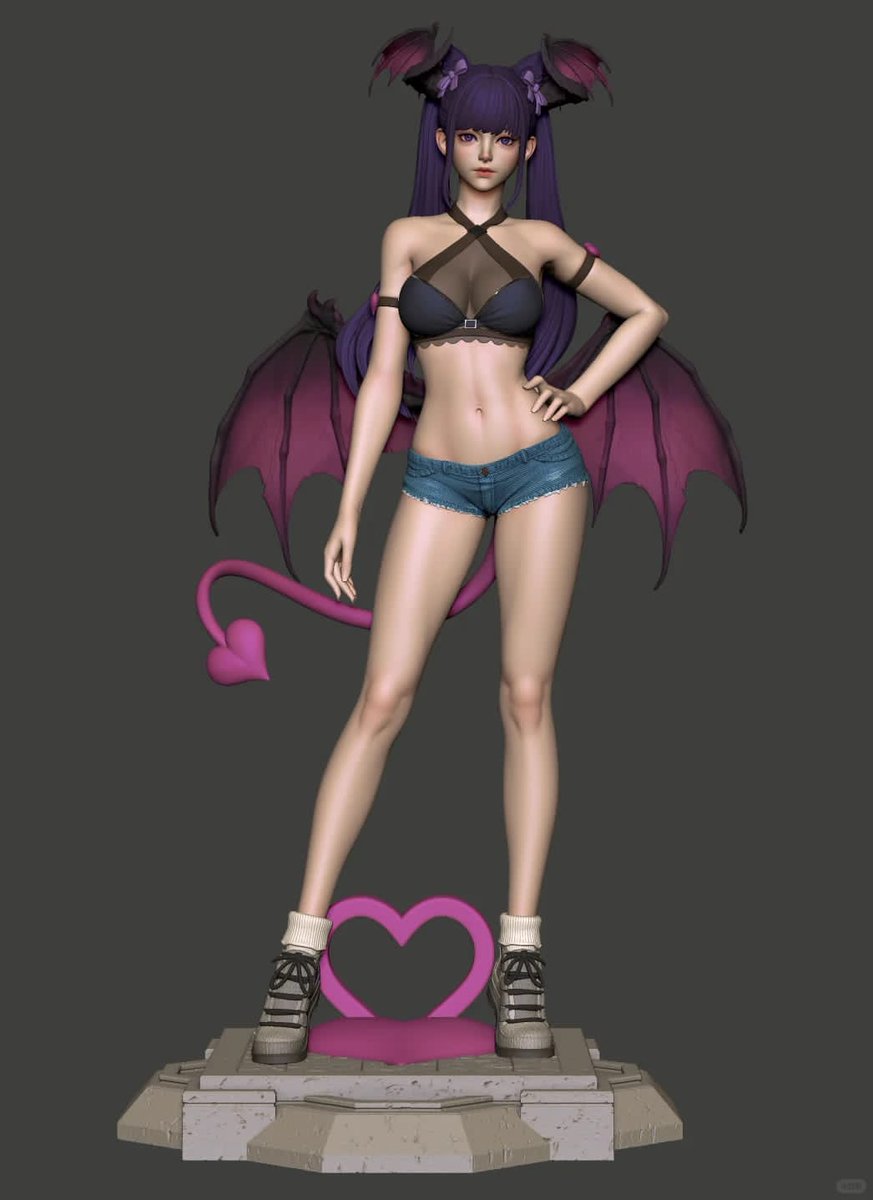 OliviaV33709's tweet image. #3DArt #CharacterDesign #StylizedModel #DemonGirl #DigitalSculpting #FantasyArt #CGICharacter #ZBrushArt #Stylized3D #SuccubusStyle