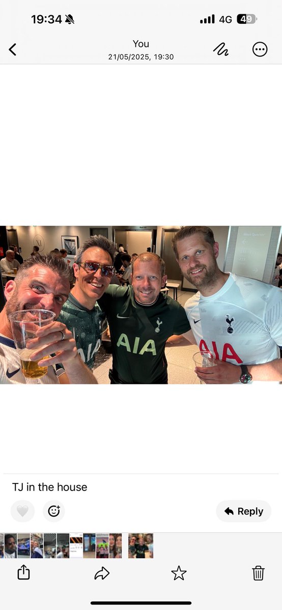 Tim Winstone (@tim_winstone) on Twitter photo The legend that is <a href="/TJRamini/">TJ Ramini</a> 
With my pals ….
All together let’s do this 
#COYS 
Sing your hearts out if your out there and at home 💙 The legend that is <a href="/TJRamini/">TJ Ramini</a> 
With my pals ….
All together let’s do this 
#COYS 
Sing your hearts out if your out there and at home 💙