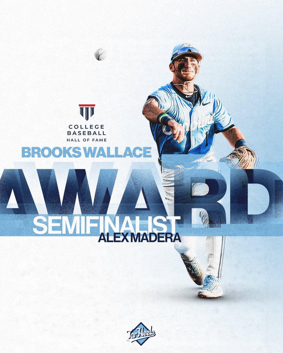 Carolina Baseball (@diamondheels) on Twitter photo ๐ข๐๐ฟ ๐ฑ๐๐ฑ๐ฒ ๐ฎ๐ ๐๐ต๐ฒ 6๏ธโฃ
<a href="/_amad99/">alex madera</a> has been named a Wallace Award Semifinalist as one of the best shortstops in the country.
#GoHeels ๐ข๐๐ฟ ๐ฑ๐๐ฑ๐ฒ ๐ฎ๐ ๐๐ต๐ฒ 6๏ธโฃ
<a href="/_amad99/">alex madera</a> has been named a Wallace Award Semifinalist as one of the best shortstops in the country.
#GoHeels