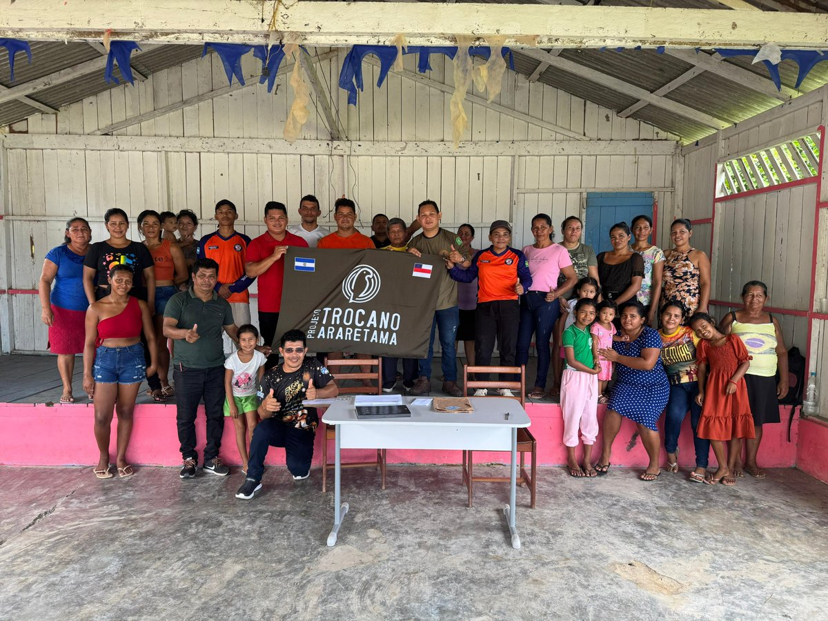 GoBalanceUK's tweet photo. 📚🌳 Environmental education in action!
The Trocano Project team recently visited Vila Izabel, Borba to deliver REDD+ outreach and climate awareness to local students.

Read more about the visit⬇️
🔗 https://t.co/rfC6ecfByM

#GoBalance #REDDplus #TrocanoProject #ClimateAction https://t.co/aaievoKTEm
