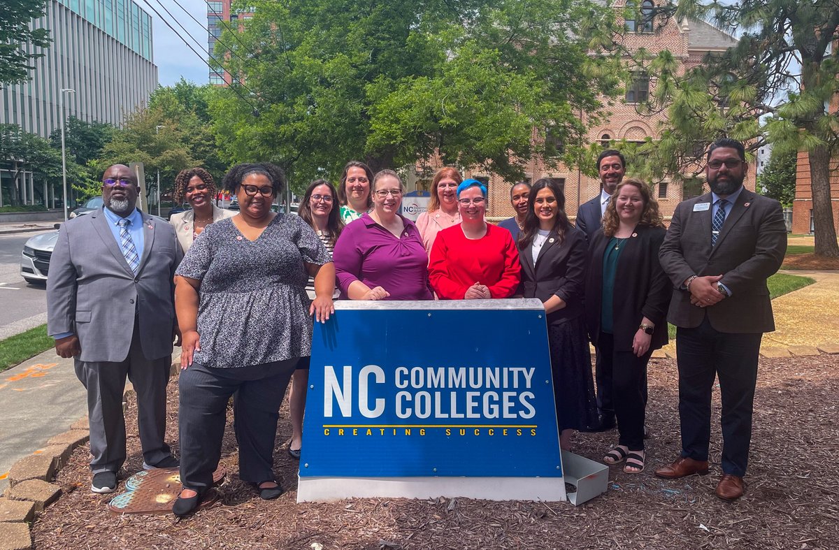 NC State Belk Center (@ncstatebelk) on Twitter photo The Raleigh '25 cohort of the <a href="/NCStateCED/">NC State College of Education</a> Community College Leadership doctoral program attended the State Board of Community Colleges meeting in Raleigh on May 16. The cohort attended the meeting as part of its Reflective Practice and Research Inquiry course. The cohort was The Raleigh '25 cohort of the <a href="/NCStateCED/">NC State College of Education</a> Community College Leadership doctoral program attended the State Board of Community Colleges meeting in Raleigh on May 16. The cohort attended the meeting as part of its Reflective Practice and Research Inquiry course. The cohort was