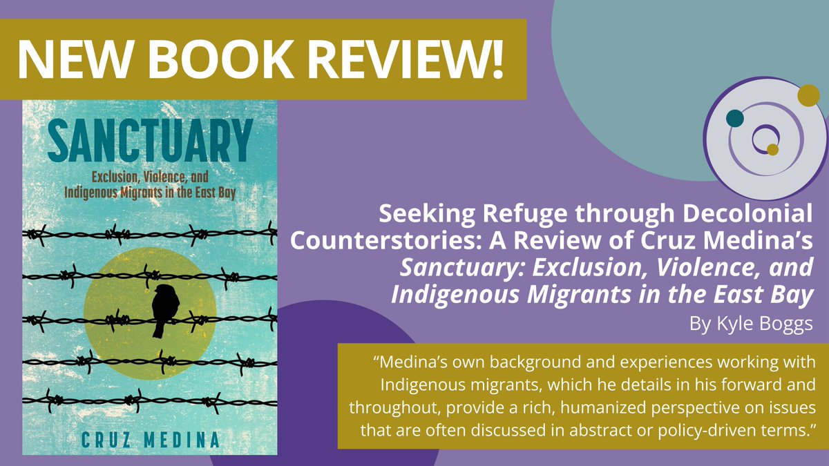 📣We're excited to share a new book review by Kyle Boggs, a dive into Sanctuary by <a href="/AcademiadeCruz/">Cruz Medina</a>! 

🔗Visit the link in our bio to read more!

#TeamRhetoric #BookReview #AcademicTwitter #WritingCommunity #booktwt #BookRecommendation
