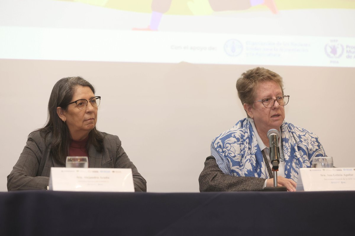 SECOMISCA's tweet image. La Secretaria Ejecutiva de la #COMISCA, Dra. Alejandra Acuña, participó activamente en el proceso de formulación del Plan de Acción Regional (PAR) 2024–2028, en el marco de la Política de Seguridad Alimentaria y Nutricional de Centroamérica y República Dominicana (POLSAN