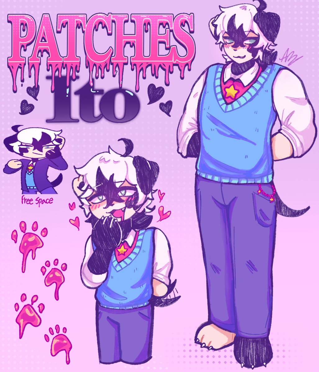 avvvery_'s tweet image. all of my patches art so far !! dump (🧵) nyaaa
#patchesito #purrfectapawcalypse