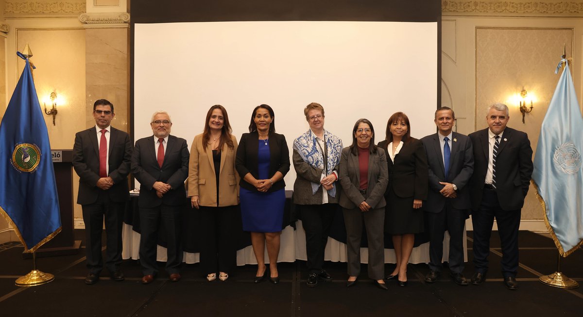 SECOMISCA's tweet image. La Secretaria Ejecutiva de la #COMISCA, Dra. Alejandra Acuña, participó activamente en el proceso de formulación del Plan de Acción Regional (PAR) 2024–2028, en el marco de la Política de Seguridad Alimentaria y Nutricional de Centroamérica y República Dominicana (POLSAN