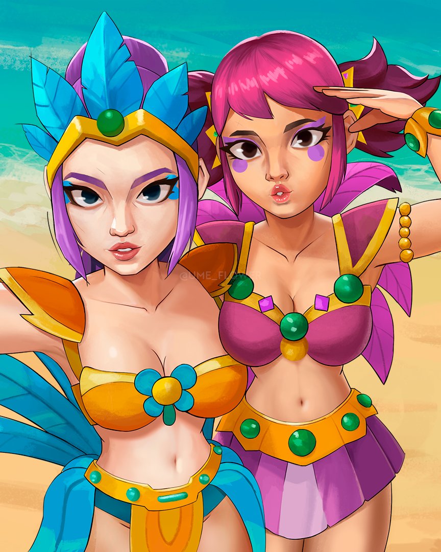 Ume_flower__'s tweet image. 💋👑#brawlstarspiper #BrawlStarsMandy #BrawlStars #BrawlStarsArt