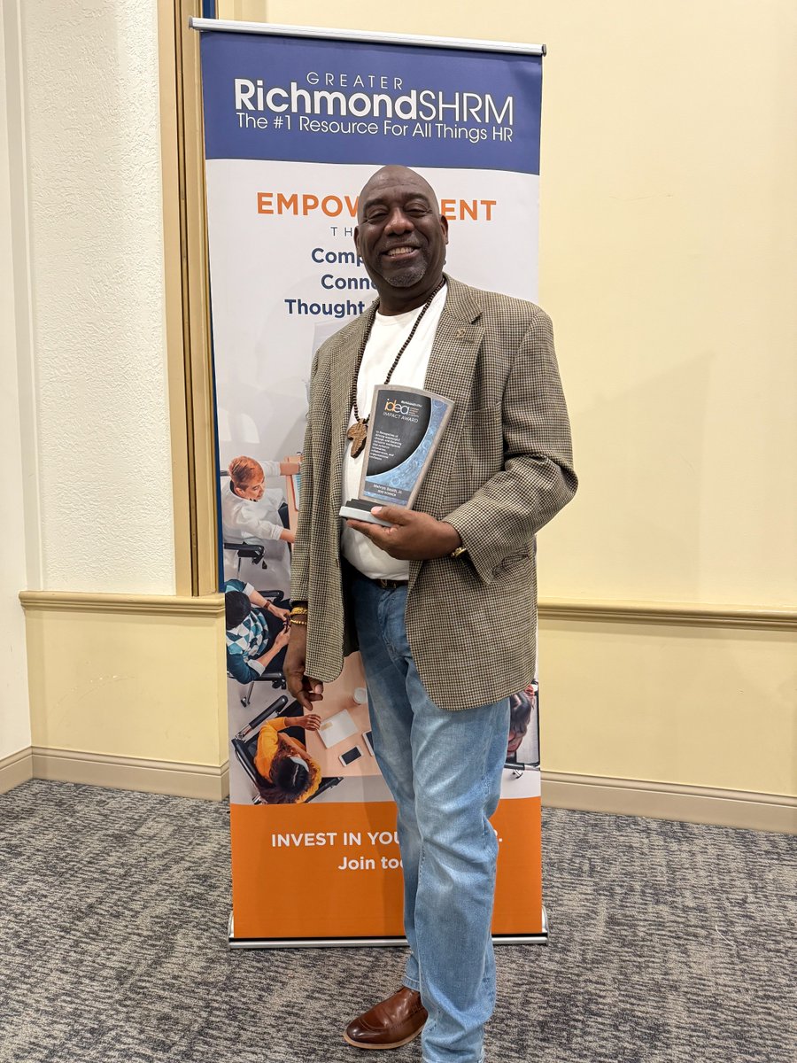 Today we presented the first IDEA Impact Award—a new recognition launched to celebrate bold, strategic, and meaningful efforts to advance IDEA in the workplace and beyond.

The 2025 winner is Melvyn Smith Jr. - Director of Diversity &amp; Inclusion with Genworth.