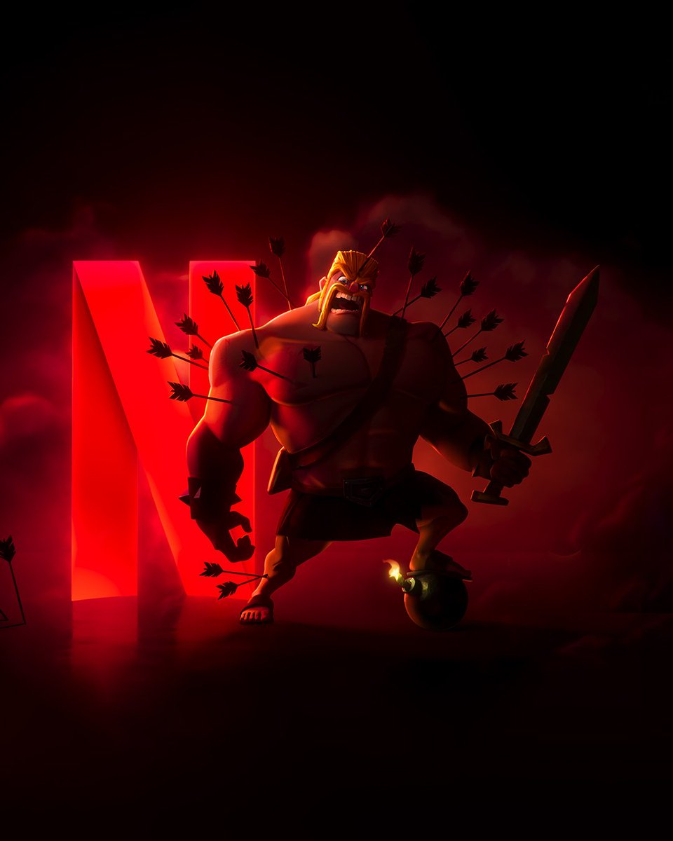 Creuffy1's tweet image. 🚨OFFICIEL : UNE SÉRIE ANIMÉE « CLASH OF CLANS » sortira sur NETFLIX ! 📷