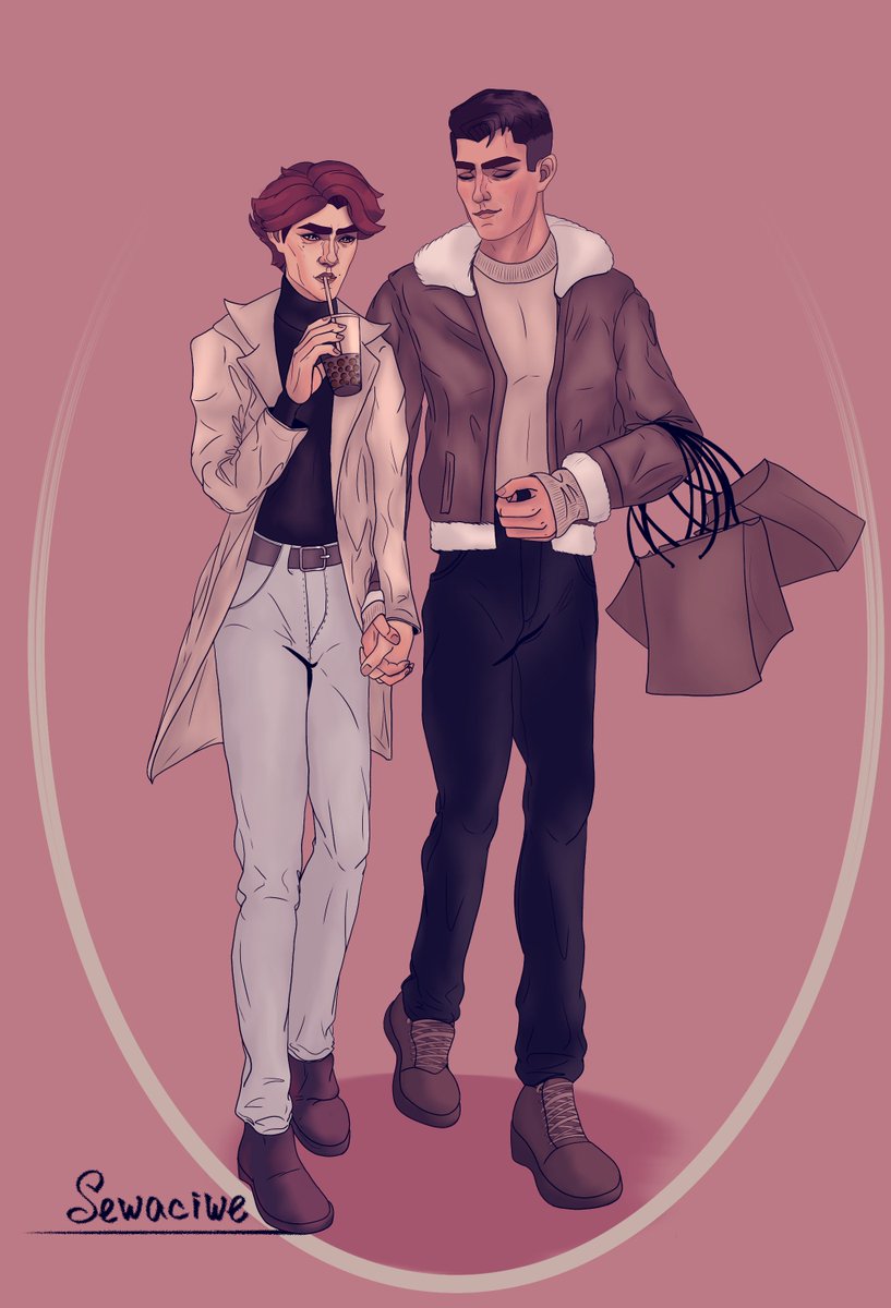 Sewaciwe's tweet photo. Viktor is having the best time of his life.
Jayce can I marry your husband
#jayvik #arcanejayvik #arcaneviktor #jaycexviktor #arcanejayce #jaycetalis #arcane #arcanefanart #bubbletea #digitalartist https://t.co/yB32UirVJn