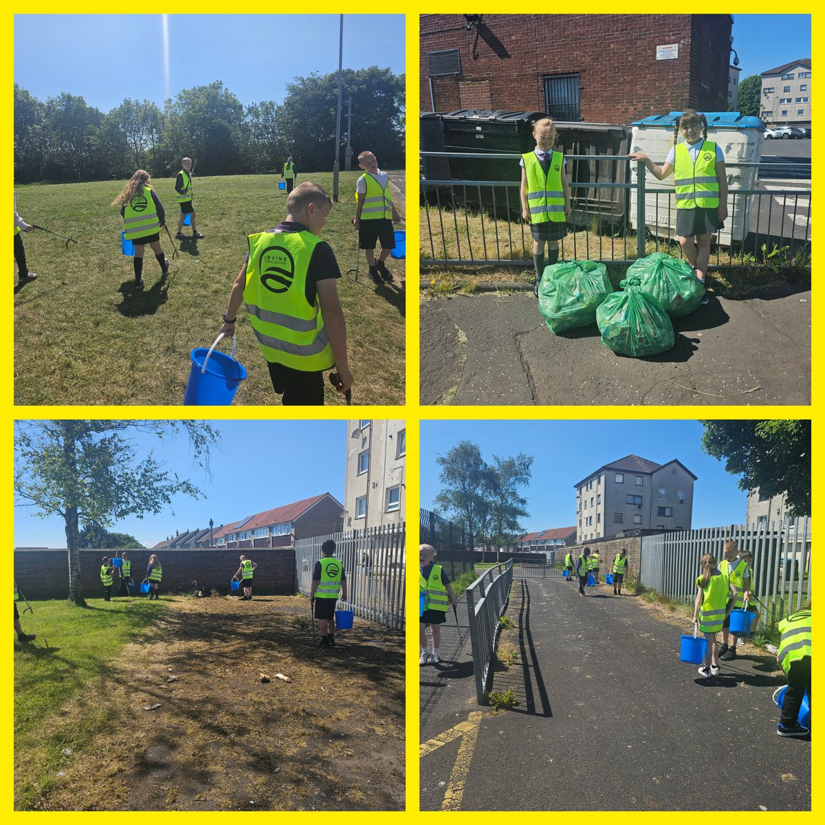 St. John's Primary (@saintjohnsrc) on Twitter photo A big thanks to the Irvine Clean Up Crew for providing P4/5 with all the equipment to do a massive litter pick around our school. The start of our stop littering campaign as part of our John Muir Award. <a href="/IrvineBeach/">Irvine Clean Up Crew</a> 🚮💪🏼 A big thanks to the Irvine Clean Up Crew for providing P4/5 with all the equipment to do a massive litter pick around our school. The start of our stop littering campaign as part of our John Muir Award. <a href="/IrvineBeach/">Irvine Clean Up Crew</a> 🚮💪🏼