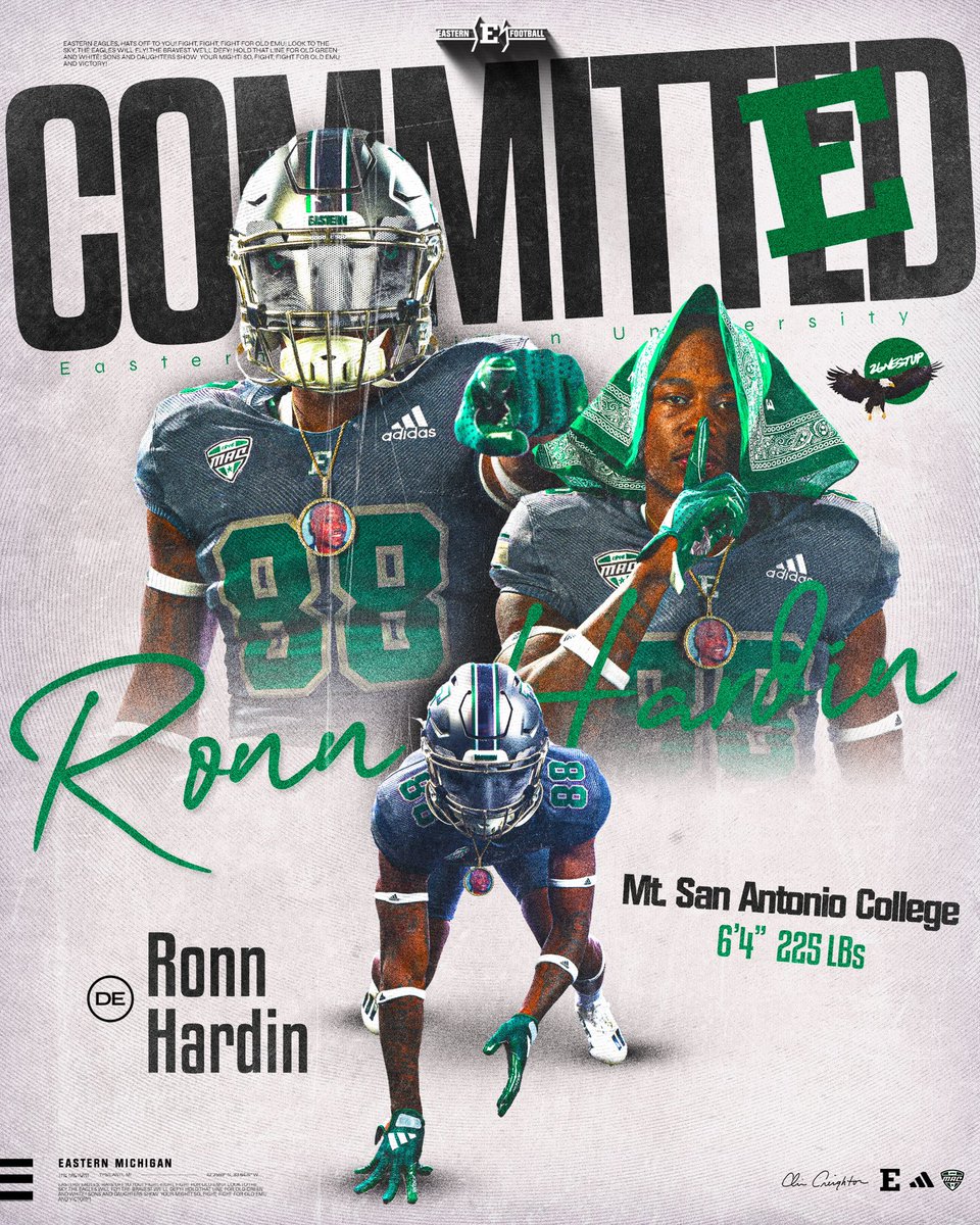 Ronn Hardin (@ronnhardin2) on Twitter photo Watch I stand on Nation Business & Lock it down for self-respect #eagleup🦅⬆️ <a href="/CrosbyMaxx/">Maxx Crosby</a> let’s do it ❗️<a href="/Coach_Creighton/">Chris Creighton</a> <a href="/CoachTee34/">Kasey Teegardin</a> <a href="/EMUFB/">Eastern Michigan Football</a> <a href="/CoachLone/">Lone Toailoa</a> <a href="/D_DUBB9/">Darrell Wilson Jr</a> <a href="/JUCOFFrenzy/">JUCO Football Frenzy</a> <a href="/OfficialBobbyP/">Bobby</a> Watch I stand on Nation Business & Lock it down for self-respect #eagleup🦅⬆️ <a href="/CrosbyMaxx/">Maxx Crosby</a> let’s do it ❗️<a href="/Coach_Creighton/">Chris Creighton</a> <a href="/CoachTee34/">Kasey Teegardin</a> <a href="/EMUFB/">Eastern Michigan Football</a> <a href="/CoachLone/">Lone Toailoa</a> <a href="/D_DUBB9/">Darrell Wilson Jr</a> <a href="/JUCOFFrenzy/">JUCO Football Frenzy</a> <a href="/OfficialBobbyP/">Bobby</a>