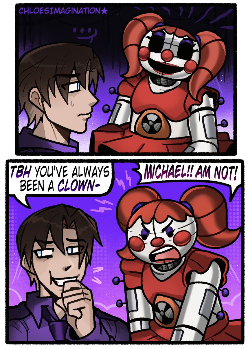 FNAF circus baby is still Michael’s little sister