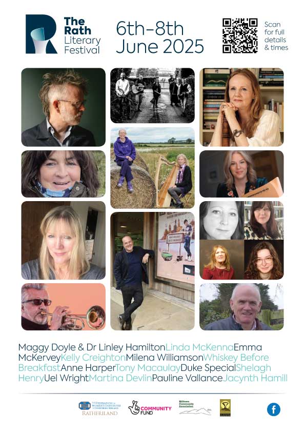 📚✨ Get ready for an unforgettable weekend at the Rath Literary Festival happening 6th–8th June 2025! Its a celebration of creativity in all its forms, bringing together voices from written, spoken&amp;musical arts to inspire and engage audiences 👉 bit.ly/3GYHDcT