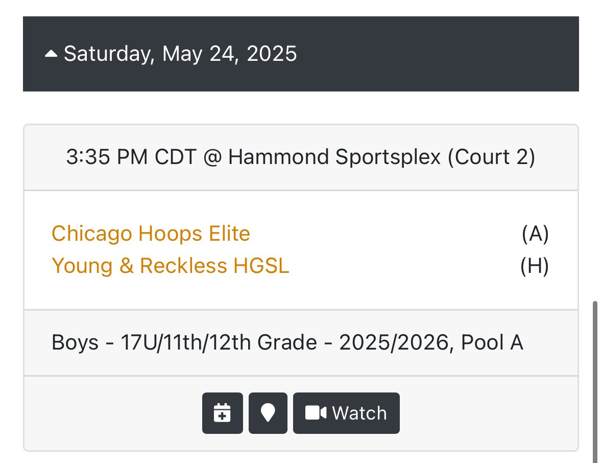 Chicago Hoops AAU (@chicagohoopsaau) on Twitter photo The 2 best independent teams in the Chicagoland area finally meet this weekend!
<a href="/BigfootHoops/">Bigfoot Hoops</a> <a href="/TheHoopGroup/">Hoop Group</a> <a href="/HGSL_HoopGroup/">HGSL</a> The 2 best independent teams in the Chicagoland area finally meet this weekend!
<a href="/BigfootHoops/">Bigfoot Hoops</a> <a href="/TheHoopGroup/">Hoop Group</a> <a href="/HGSL_HoopGroup/">HGSL</a>