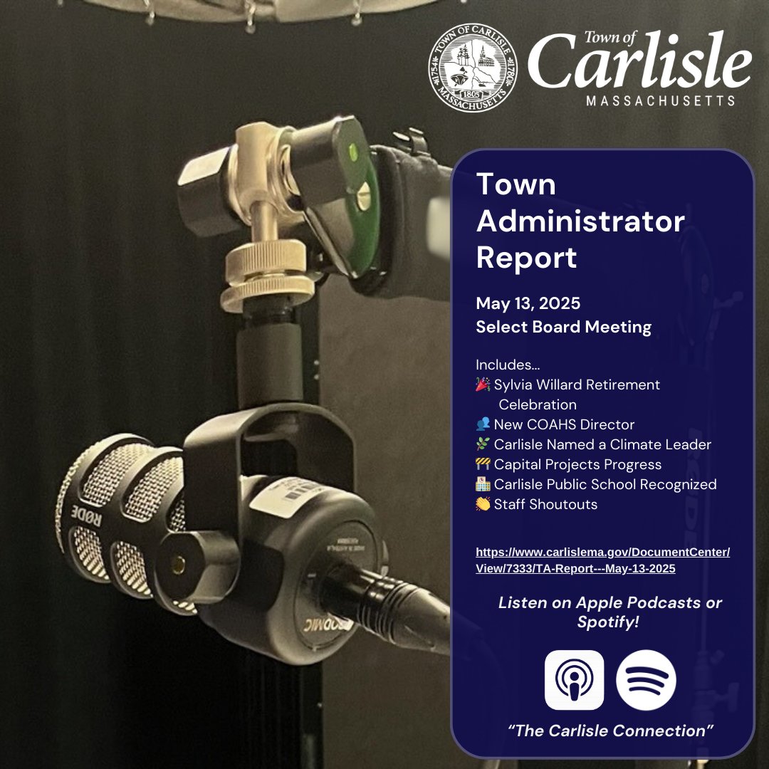 Town of Carlisle tweet media