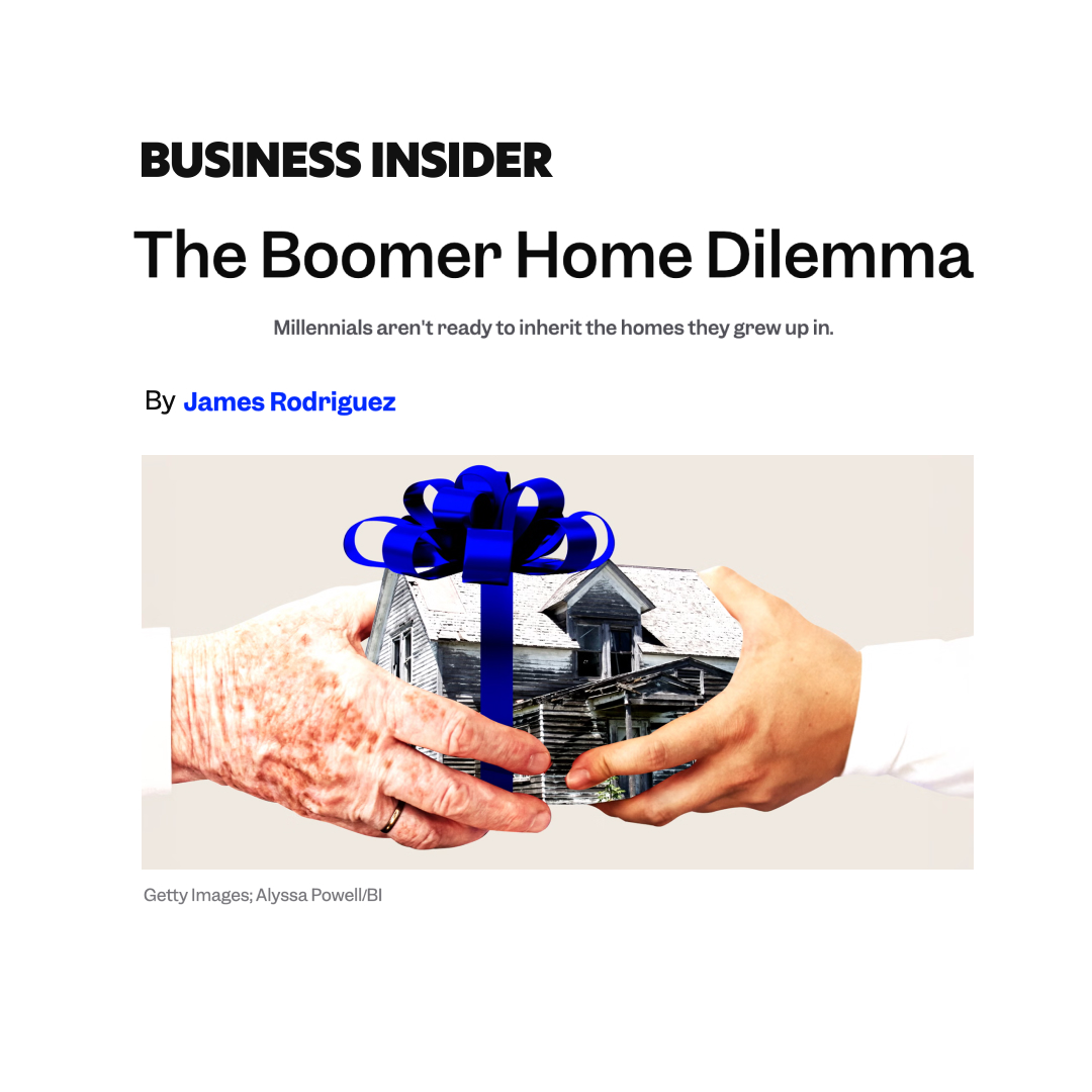 Flock Homes (@flockhomes) on Twitter photo 🏠 When Real Estate Becomes a Burden: The Property Investor's Exit Dilemma
In a new <a href="/BusinessInsider/">Business Insider</a> article, journalist <a href="/jamie_rod/">James Rodriguez</a> explores the massive $19.7 trillion real estate transfer on the horizon as baby boomers seek to pass down homes their children don't want to live 🏠 When Real Estate Becomes a Burden: The Property Investor's Exit Dilemma
In a new <a href="/BusinessInsider/">Business Insider</a> article, journalist <a href="/jamie_rod/">James Rodriguez</a> explores the massive $19.7 trillion real estate transfer on the horizon as baby boomers seek to pass down homes their children don't want to live