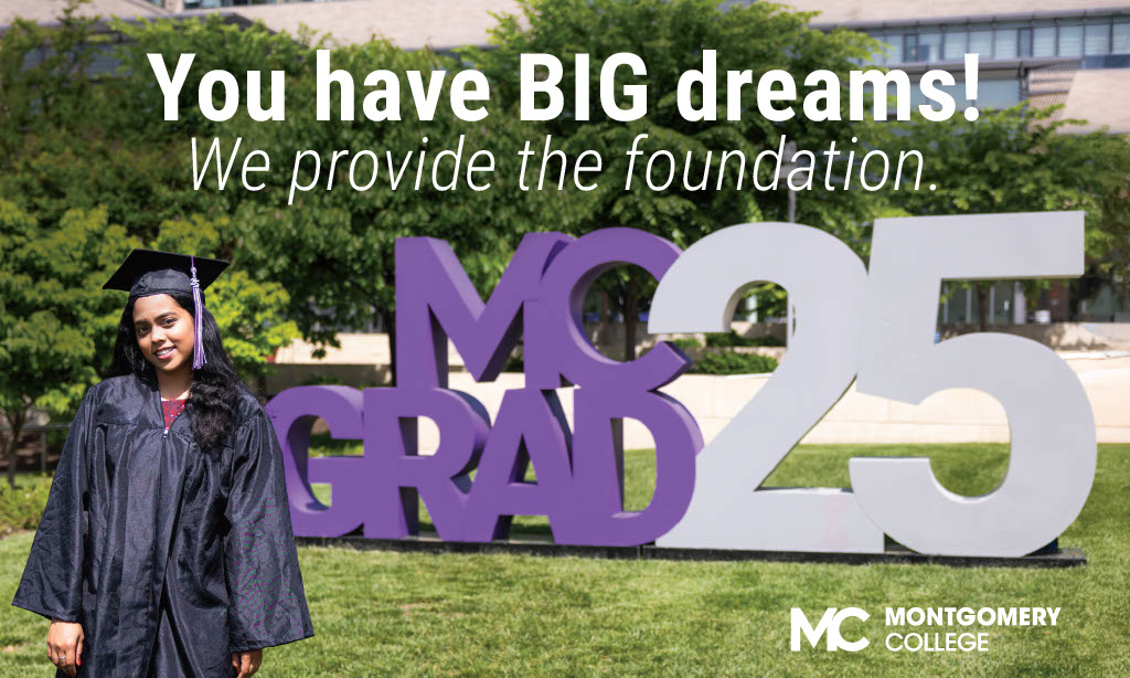 Happy Commencement week to all of our graduating students! Commencement ceremony is scheduled for Friday, May 23 at 10:30 am on the Rockville Campus Athletic Field. We wish for those that graduated the best of luck and success in your future career!
 montgomerycollege.edu/events/commenc…