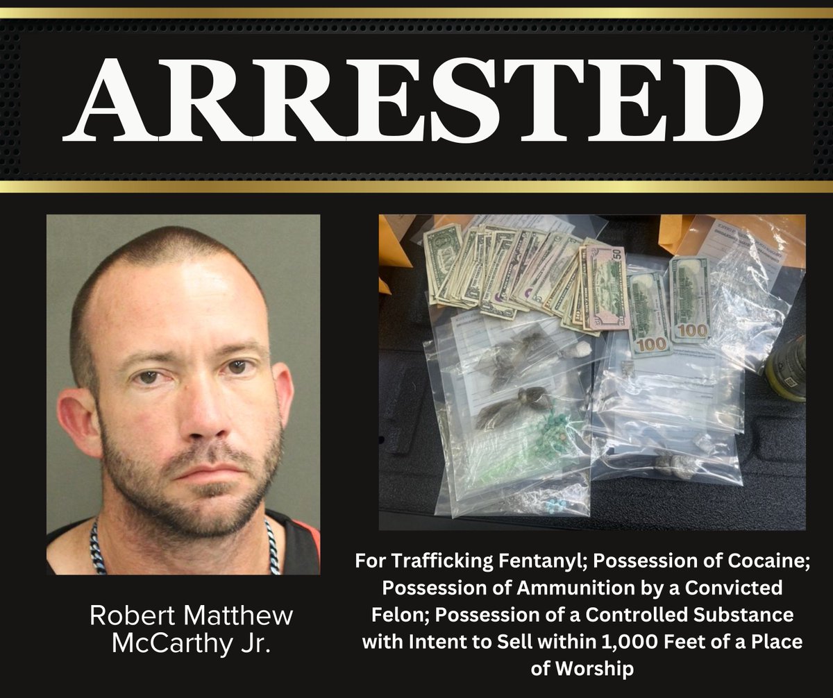 This week, deputies responded to a residential fire that led to a narcotics arrest.

On Tuesday, May 20, 2025, at approximately 9:00 a.m., deputies responded to the fire in the 1300 block of Sophie Boulevard that reportedly began when an electric bicycle ignited.

After Orange