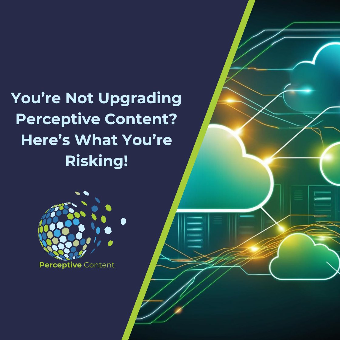 ShamrockSols's tweet image. Outdated versions of Perceptive Content come with hidden costs—security gaps, compliance risks, and missed innovations. Shamrock helps you upgrade without disruption.

🔧 Stay secure. Stay supported.

👉 hubs.la/Q03m3gGd0

#PerceptiveContent #ECM #ImageNow #HylandPartner