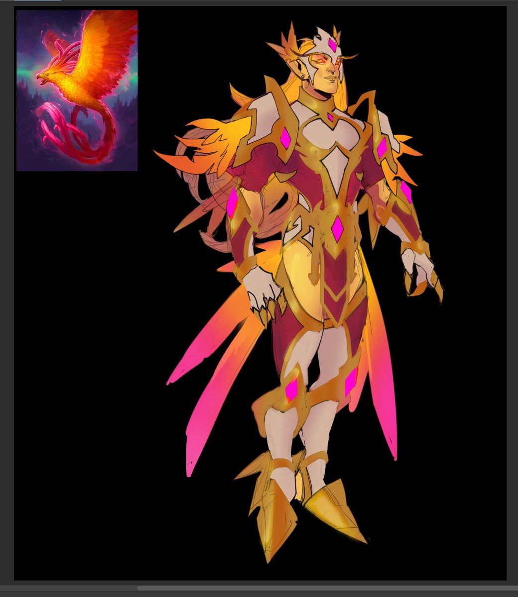 Al'ar humanization 🫠
old sketch