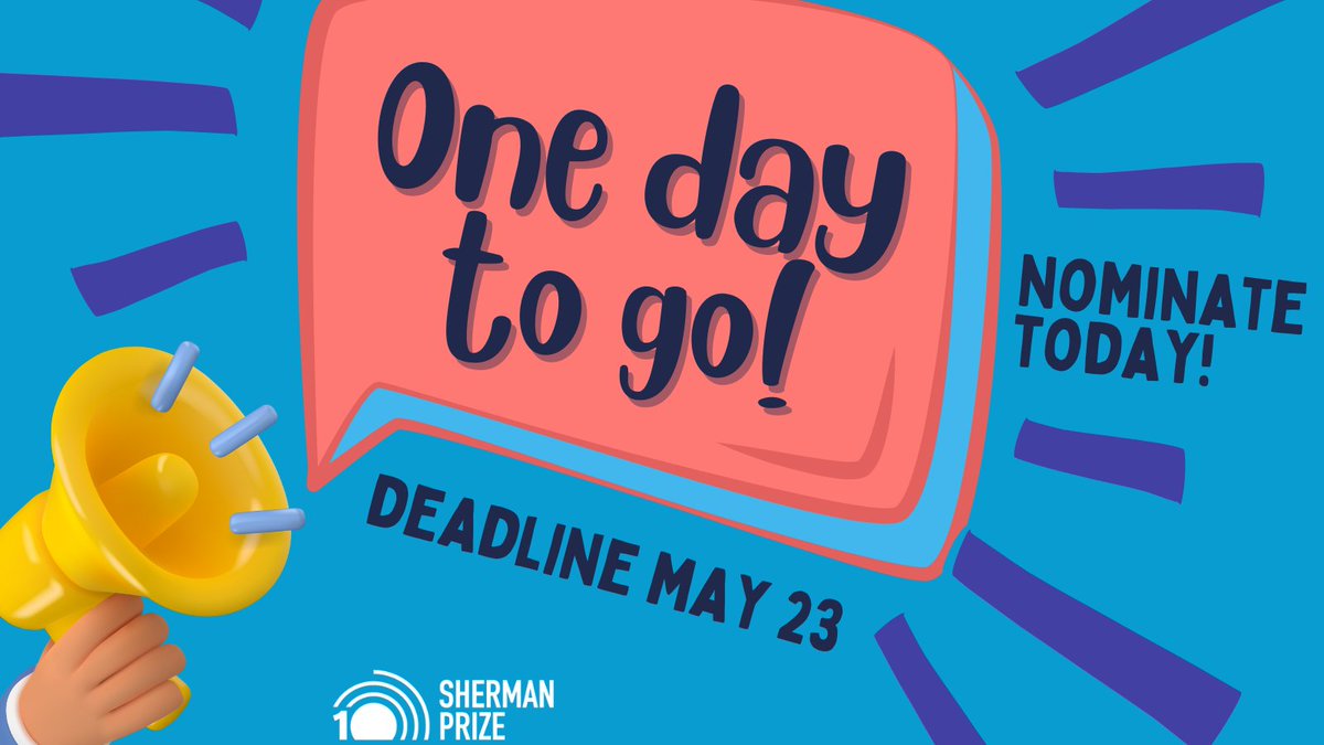 Sherman Prize (@shermanprize) on Twitter photo Don't delay! Nominate the mentors, peers, and mentees changing the field of #IBD and making a lasting impact on the lives of those with #Crohns and #colitis. $100K Sherman Prize and $25k Emerging Leader Prize. bit.ly/3SypW6o
#gastroenterology Don't delay! Nominate the mentors, peers, and mentees changing the field of #IBD and making a lasting impact on the lives of those with #Crohns and #colitis. $100K Sherman Prize and $25k Emerging Leader Prize. bit.ly/3SypW6o
#gastroenterology