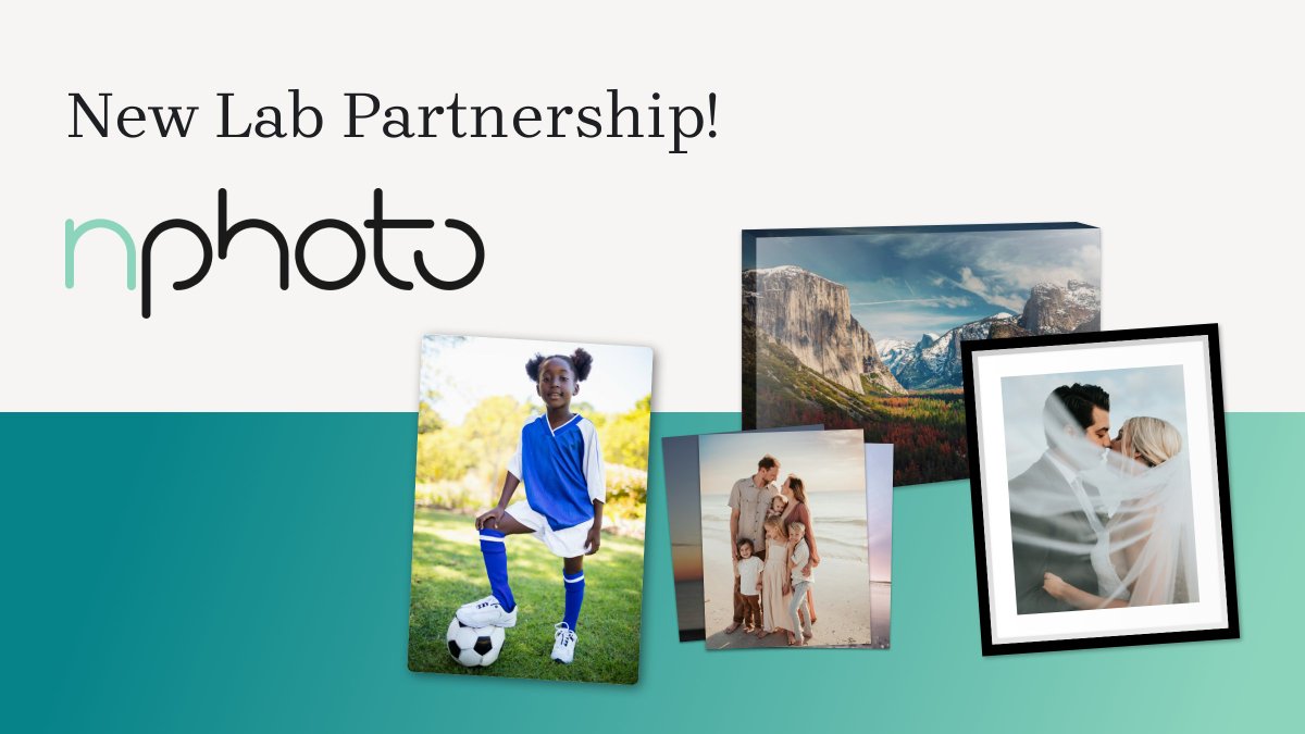 📸 Exciting news! We've partnered with nPhoto—one of Europe’s top photo labs!

Offer premium prints and wall art like Metal Prints, Gallery Wraps, and Framed Prints with seamless fulfillment across the EU &amp; UK. 

For more info, click here: bit.ly/3YR3byr