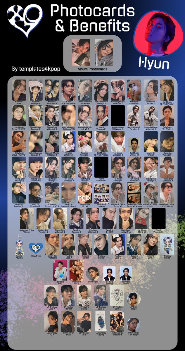 出回りなし XLOV LINC ルイ トレカ 미공개 포토카드 XLOV I'mma be album photocard pc benefit member template ! 엑스