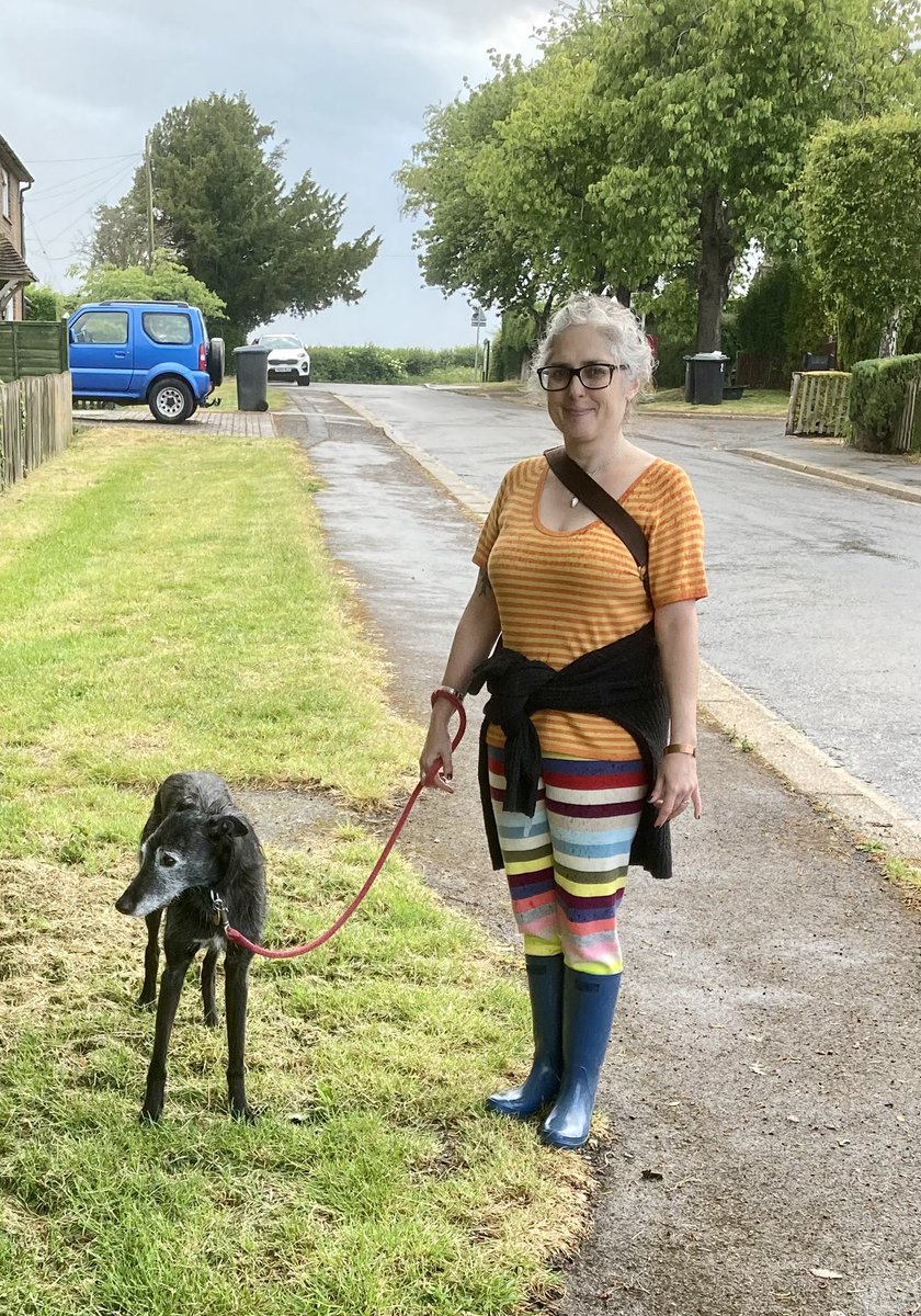 Go for a walk she said…it won’t rain she said….