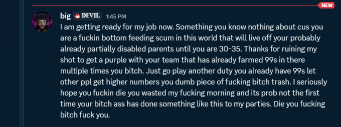 Akirial7568's tweet photo. "Thanks for ruining my chance to get a purple team" 🤬 https://t.co/afeKrNJGk1