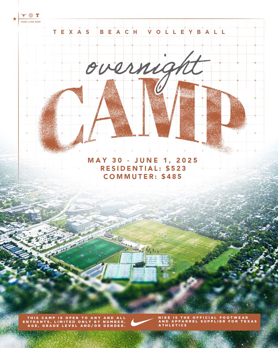 only a few spots remaining! sign up at the link below 🔗🤘

hookem.at/bvbcamps

#HookEm