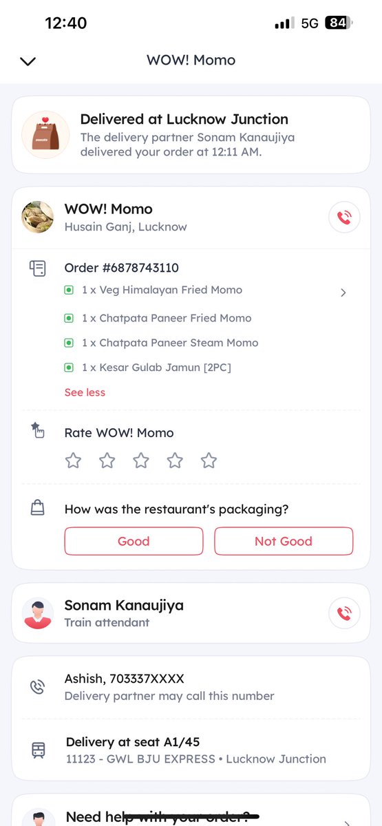ash24OP's tweet photo. You order your food on @zomato @zomatocare then be careful ho sakta hai aapko
Khana mile bhi na 
Order id 6878743110
And complaint karne par no
Reply https://t.co/YXjGC1ePwa
