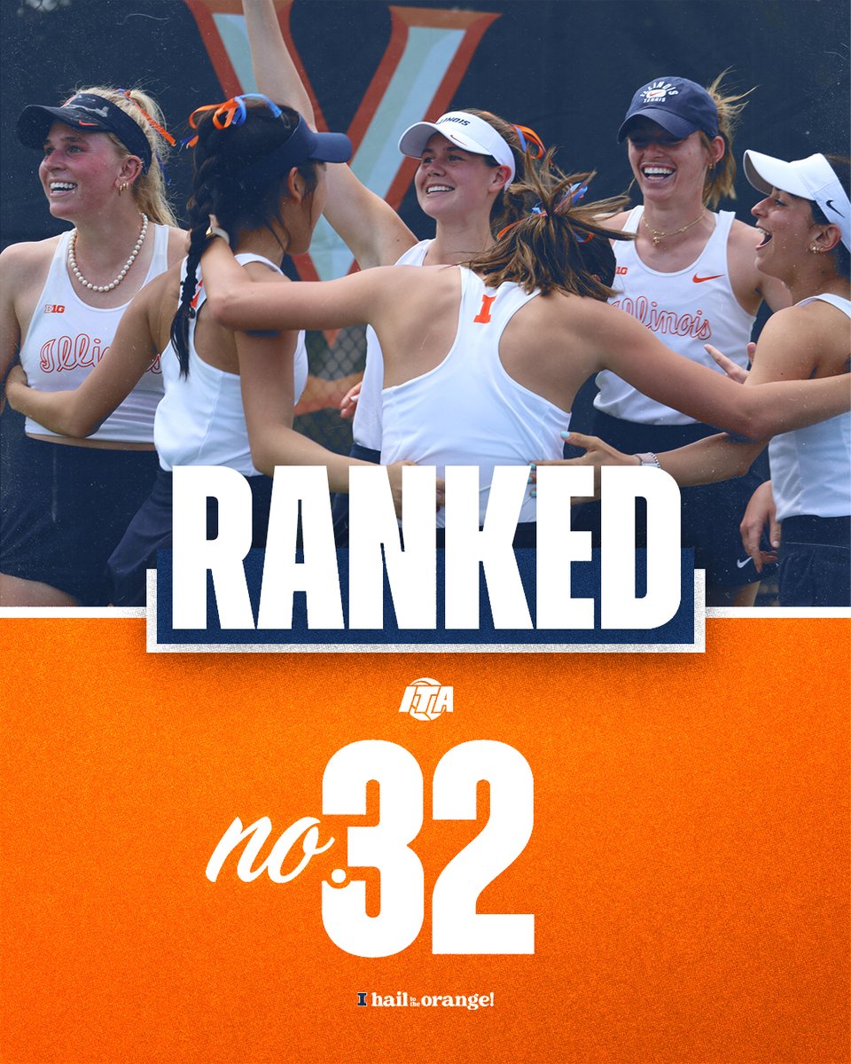 We came in at No. 32 in the final ITA team rankings 🔶🔷