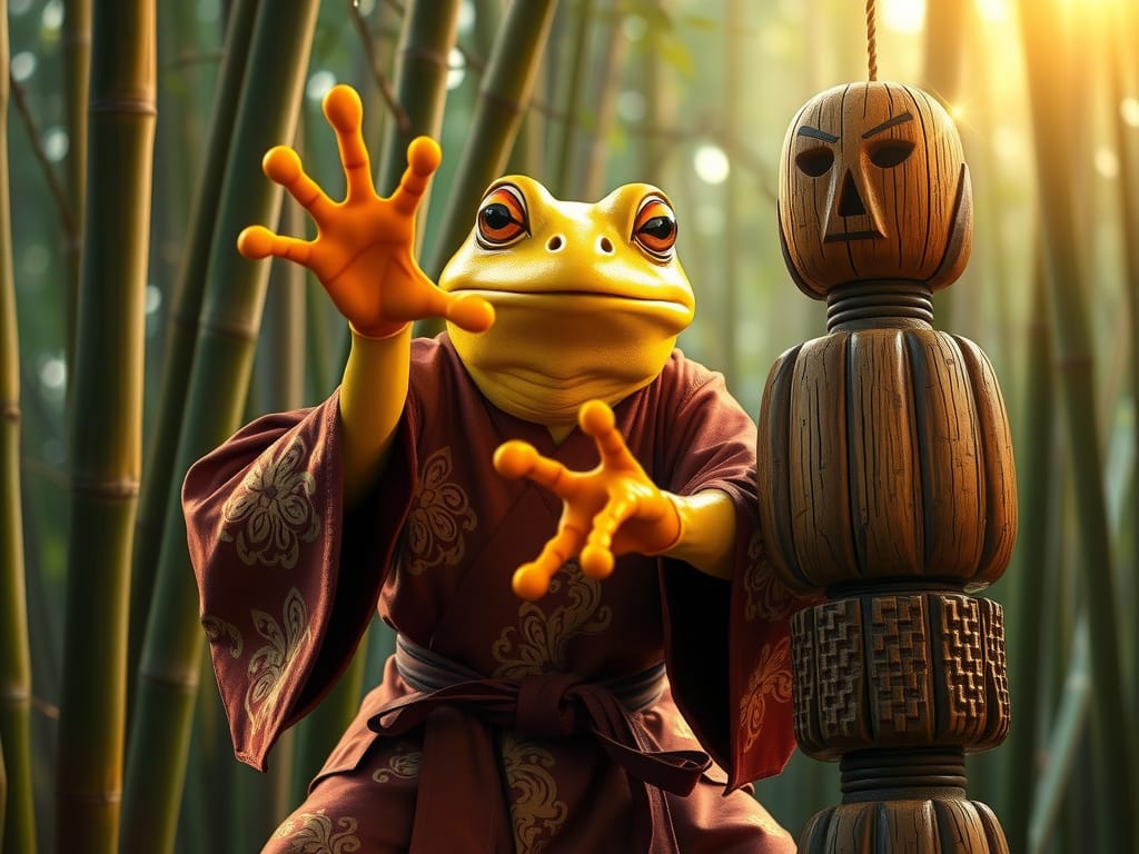 CedJackson6's tweet photo. $Turbo honing skills constantly, always ready for next leg up. #ToadFuWay #HuangchanWudao
@TurboToadToken #memecoin #crypto #KungFu https://t.co/R9z9y4RRsK