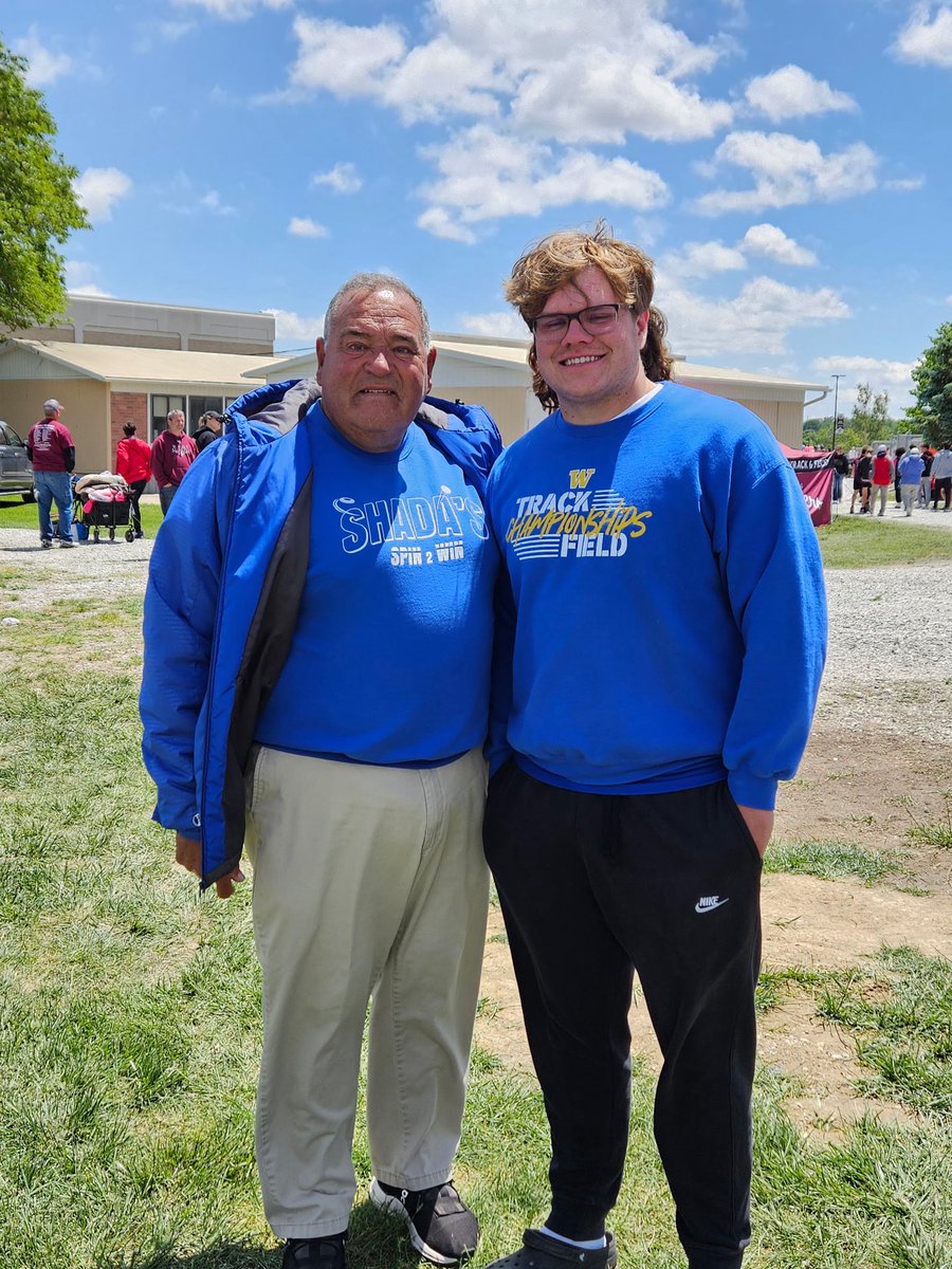 WahooTrack's tweet image. We have a State Champion!! Eli Shada wins the Boys Shot Put!!! Congrats to Jake Scanlon for placing 8th in the Boys Shot Put, as well.