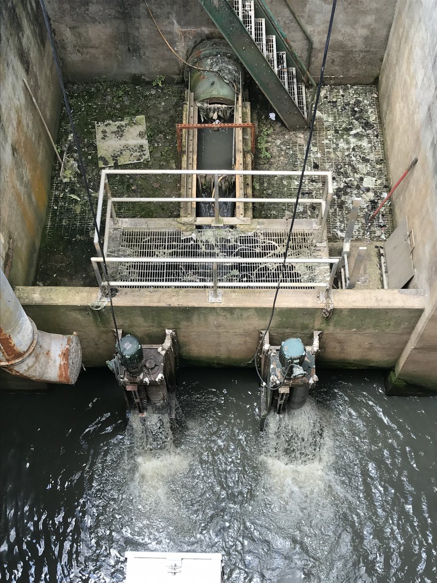 Pictured: JWC Channel Monsters offering pump protection for waste transfer to a Lagoon treatment system in Western TN. The grinder on the right has the upgraded ½ perforated screen - showing a noticeable difference with improved flow rates! Learn more: ow.ly/BEhF50zIF2q