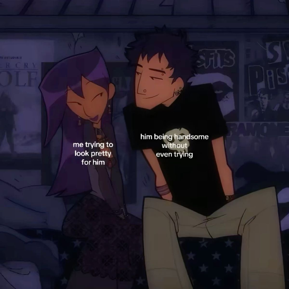 astralbaes's tweet image. me and who