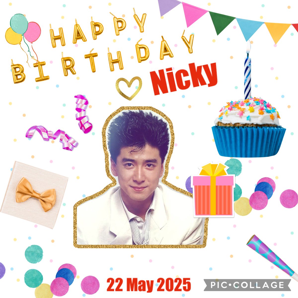 orawanarkunken's tweet photo. Happy birthday Nicky. Wish you all the best and always happiness 🥰🎂♥️ #Shonentai #少年隊 #錦織一清 https://t.co/h9uQMKcoZI