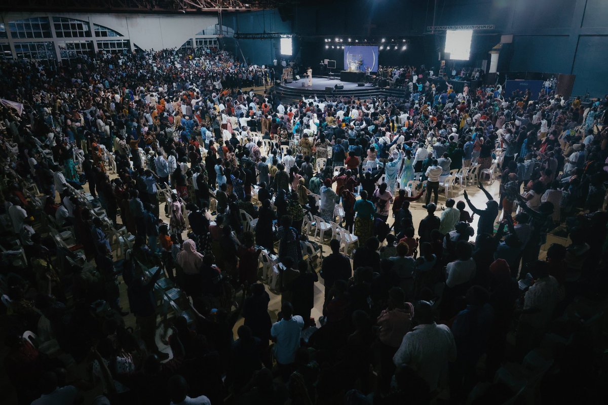 When an anointing chooses a place, thats where it lingers. And thats here at Miracle Centre Cathedral. #bennyhinnliveinkla