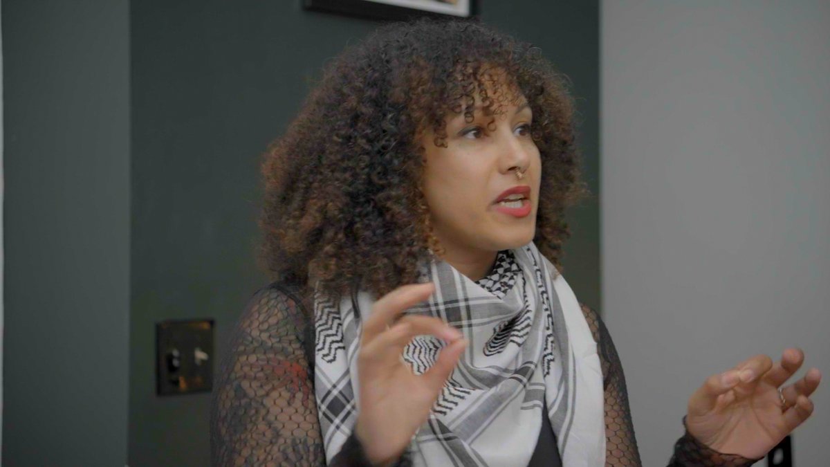 conjuncturepod's tweet image. Coming soon. Pleased to share stills from host Jordan T. Camp's forthcoming interview with @camillahawth for new episode of Conjuncture. They discuss resurgent racisms and neo-fascisms in Italy, the U.S., and the politics of theory. More soon...