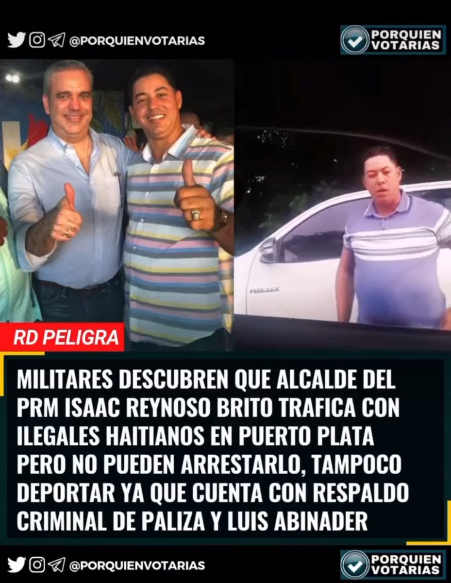 Entonces es verdad que todos los perremeistas son pro haitianos??

Yo me pregunto, los dominicanos volverán a votar por esta gente??