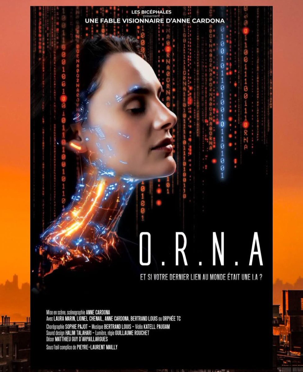 O.R.N.A  Théâtre des 3 T Saint-Denis 20 mai 2025 #orna #theatredes3t #theatre #lauramarin