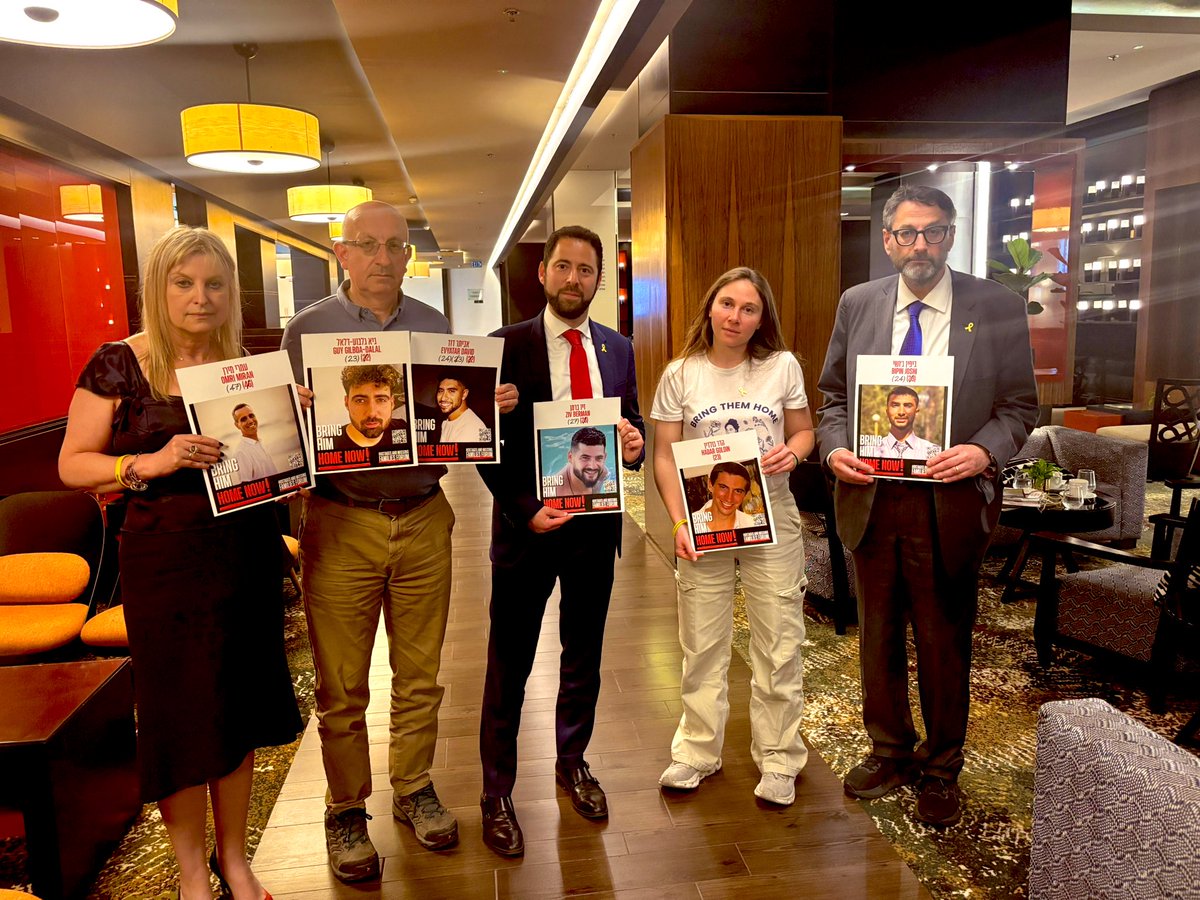 Phil Rosenberg (@philr_r) on Twitter photo <a href="/BoardofDeputies/">Board of Deputies of British Jews</a> Our top priority remains the release of the hostages held by Hamas. Thank you to <a href="/bringhomenow/">Bring Them Home Now</a>’s <a href="/ShayDickmann/">Shay Dickmann</a> for sharing moving testimony about your dear cousin Carmel Gat, killed by Hamas in Gaza, and the urgent need, as we near 600 days in captivity, to #BringThemHomeNow🎗️ <a href="/BoardofDeputies/">Board of Deputies of British Jews</a> Our top priority remains the release of the hostages held by Hamas. Thank you to <a href="/bringhomenow/">Bring Them Home Now</a>’s <a href="/ShayDickmann/">Shay Dickmann</a> for sharing moving testimony about your dear cousin Carmel Gat, killed by Hamas in Gaza, and the urgent need, as we near 600 days in captivity, to #BringThemHomeNow🎗️