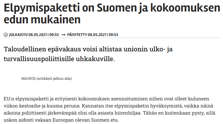 1. Suomen valtion 1889,1 bitcoinia olisivat nyt markkinahinnaltaan ~178,5 miljoonaa euroa.

Ne myytiin vuonna 2022 ja niistä saatiin ~46,5 miljoonaa euroa.

Ero: -132 miljoonaa euroa.

2. Suomen Pankki myi viime vuonna viisi tonnia kultaa ja sai siitä ~320 miljoonaa euroa.

Nyt