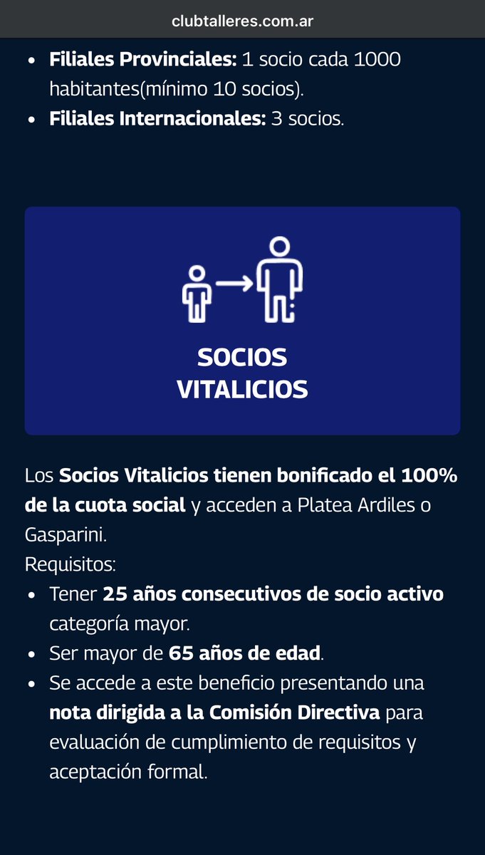 <a href="/CATalleresdecba/">Club Atlético Talleres</a> Intentan legitimar una participación que no es tal. Desinforman, tergiversan y difunden en la página oficial condiciones de los socios activos que no se corresponden con el estatuto vigente