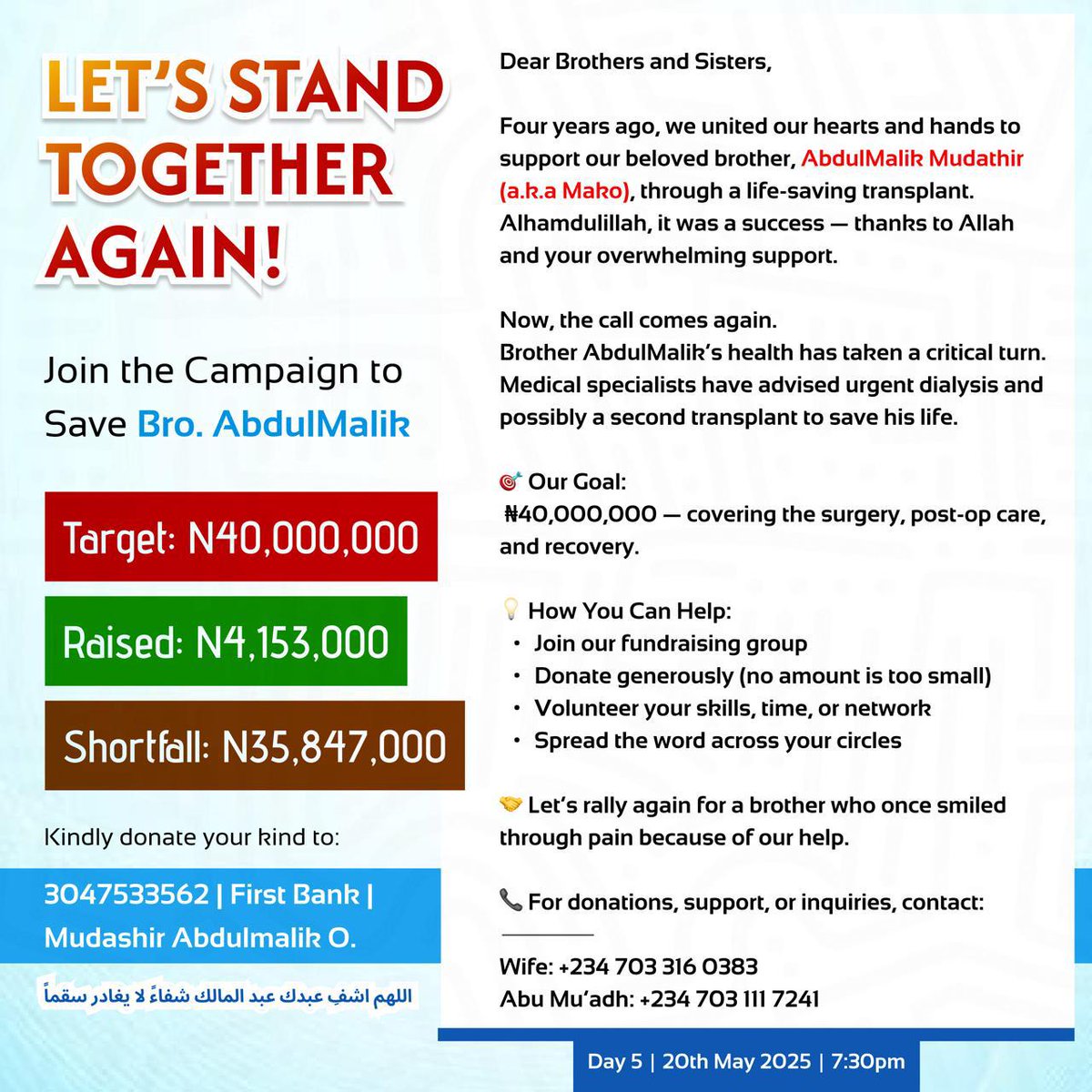 Life's for the living tweet media